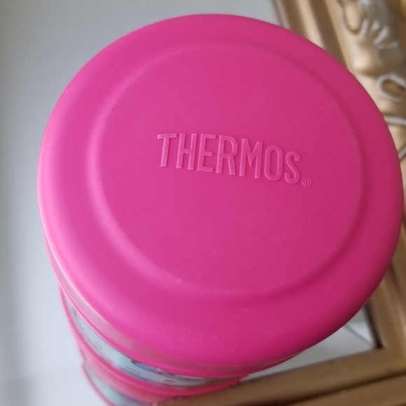 ❗Vintage Hello Kitty 2000s Thermos Pink Floral Food Container❗ - Picture 4 of 6